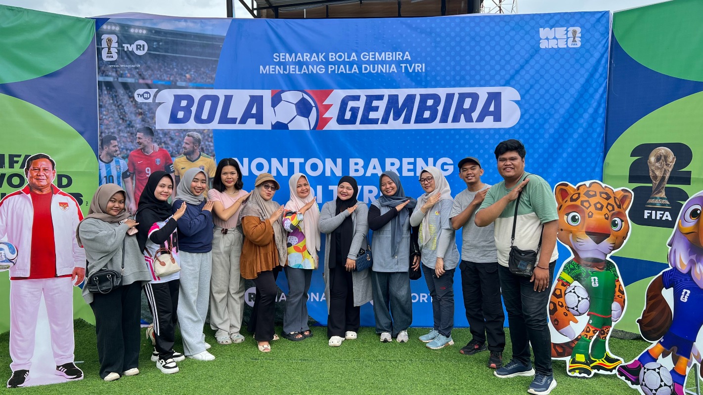 Fasilitasi Akses Pasar, Rumah BUMN Jambi Libatkan UMKM di Gelaran "Semarak Bola Gembira" TVRI