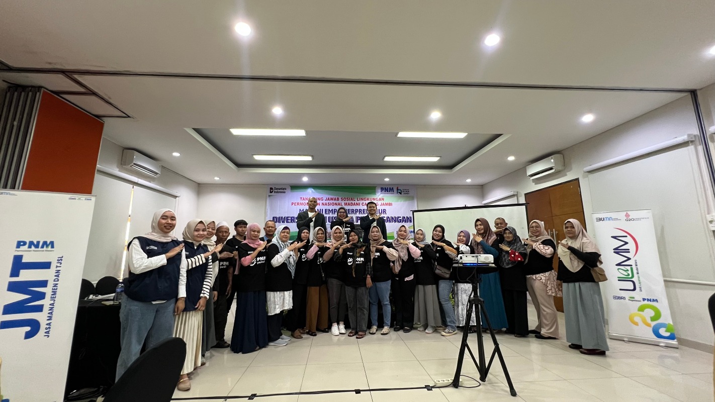 Dorong Daya Saing UMKM, Kolaborasi PNM dan Rumah BUMN Gelar "Madani Empowerreuner" di Jambi