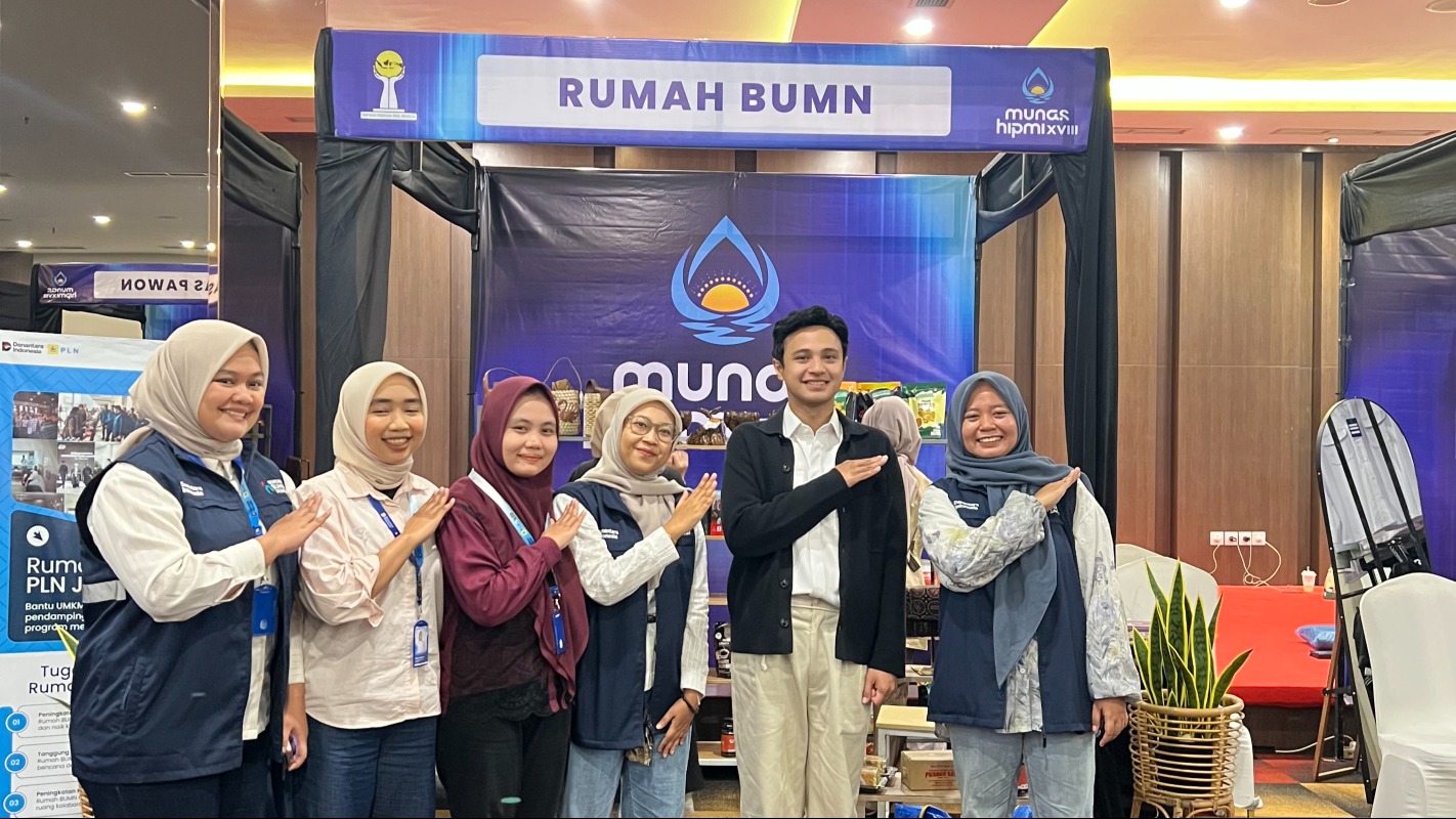 Curi Perhatian di Pameran XPonesia, Stand Rumah BUMN Jambi Dikunjungi Wawako dan Anggota DPR RI
